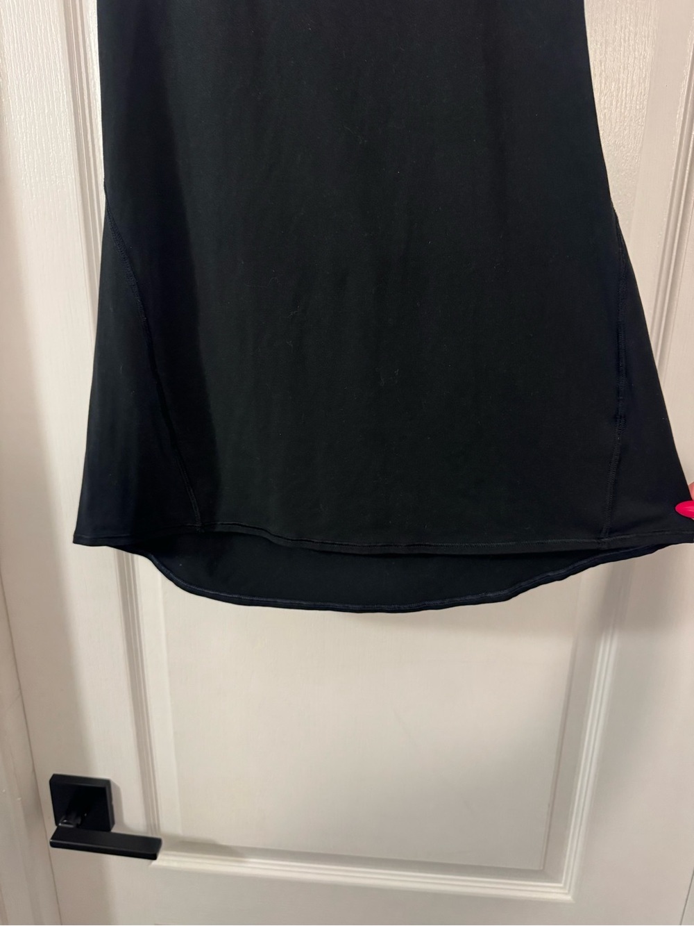 Athleta Black Scoop Neck Racerback Tank - Picture 2 of 7
